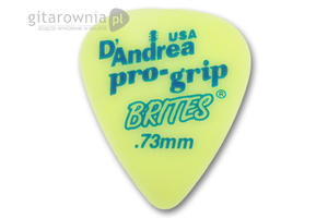 D'ANDREA kostka gitarowa Pro-Grip Brites PGB351 .73 - 1745882227