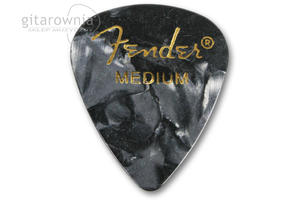 FENDER kostka gitarowa Premium Celluloid 351 Black Moto - Medium - 1745882435