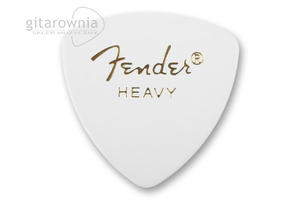 FENDER kostka gitarowa Classic Celluloid 346 White - Heavy - 1745882453