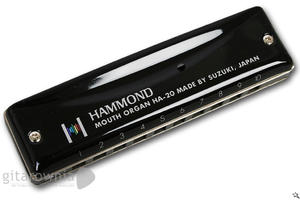 SUZUKI harmonijka ustna HAMMOND HA-20 w tonacji A - 1745882454