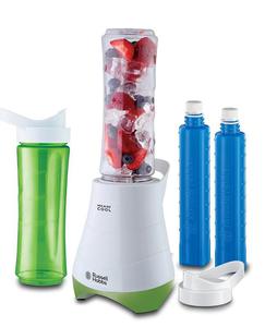 Blender kielichowy RUSSELL HOBBS Mix & Go 21350-56 / 2 butelki po 600 ml / 300 W / 2 wkady chodzce - Klasa 2 - 2858149213