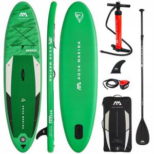 Deska SUP z wiosem Aqua Marina BREEZE 3 m do 100kg may allround - 2864672466