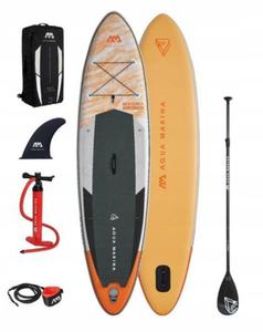 DESKA SUP NA FALE Aqua Marina MAGMA 340cm 150kg - 2864672484