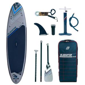 Deska SUP Gladiator ORIGIN 10'8 pompowana deska do pywania z wiosem - 2867512196