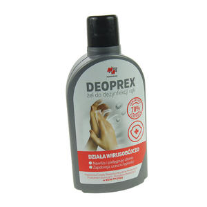 Pyn el do higienicznej dezynfekcji rk Deoprex 250ml - 2864663108