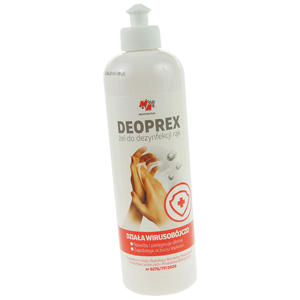 Pyn el do higienicznej dezynfekcji rk Deoprex 400ml - 2864663109