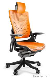 Fotel gabinetowy ergonomiczny WAU 2 czarny TPE-12 Mango - 2860501294