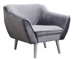 Fotel tapicerowany Cindy Decor w stylu skandynawskim - 2860501801