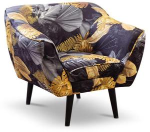 Fotel tapicerowany Poly w stylu skandynawskim - 2868475926