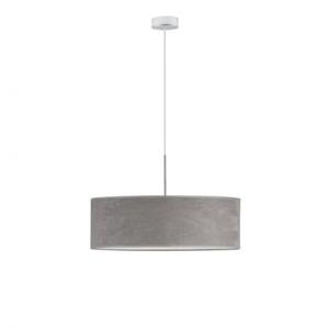 Designerska lampa wiszca do sypialni SINTRA VELUR fi - 60 cm kolor szary - 2859025459