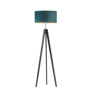 Designerska lampa stojca na 3 nogach HAITI VELUR - 2859025612