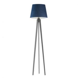 Designerska lampa stojca z abaurem CURACAO VELUR - 2859025618