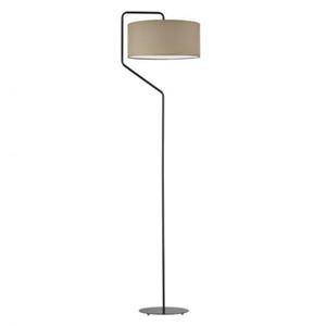 Lampa podogowa z beowym abaurem TESALLIA - 2859025747