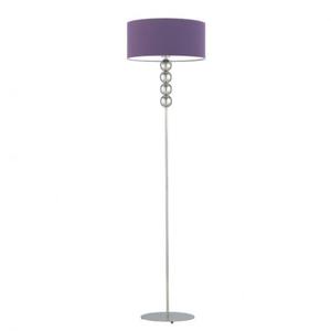 Lampa stojca na srebrnym stelau BERMUDY - 2859025787