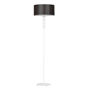 Lampa z brzowym abaurem BERMUDY - 2859025796