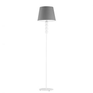 Lampa podogowa z szarym abaurem SEUL - 2859025833