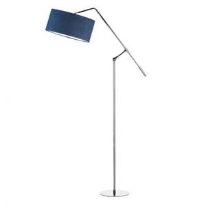 Lampa stojca z abaurem LIBERIA VELUR - 2859026023