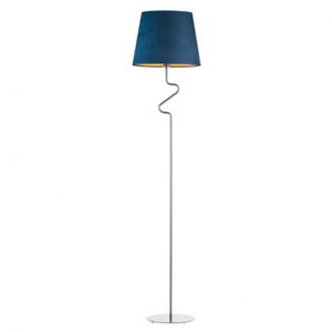 Designerska lampa podogowa do sypialni FOGO VELUR - 2859026033