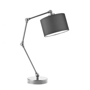 Srebrna lampka nocna w stylu skandynawskim ASMARA - 2859026298