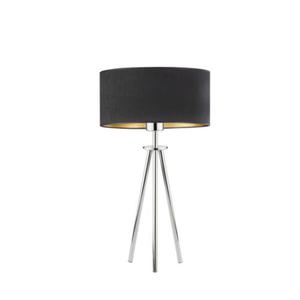 Lampka na nocny stolik w stylu glamour ALTA VELUR - 2868313341