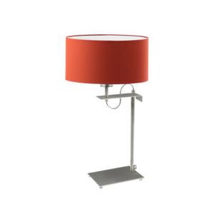 Srebrna lampka na stolik nocy w sypialni ALASKA - 2868879473