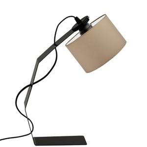 Czarno-beowa lampa stoowa z metalu HAGA - 2874238908