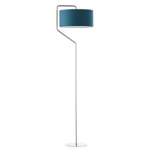 Elegancka lampa stojca do salonu z abaurem TESALLIA - 2876698638