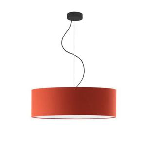 Designerska lampa wiszca do pokoju dziennego HAJFA fi - 60 cm - kolor rdzawy - 2877240551