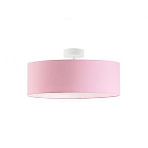 Róowa lampa sufitowa do pokoju dziecka WENECJA fi - 50 cm - kolor róowy