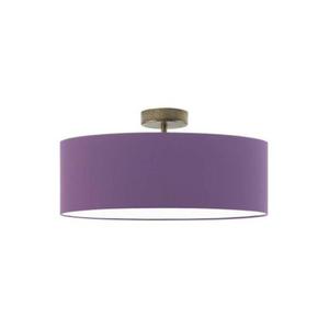 Minimalistyczna lampa plafonowa do salonu WENECJA fi - 50 cm - kolor fioletowy - 2859020801