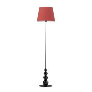 Czarna lampa podogowa w minimalistycznym stylu LIZBONA - 2859021852