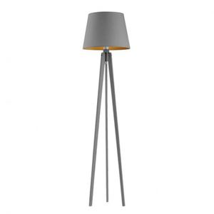 Lampa podogowa na trzech nogach CURACAO GOLD - 2859022839