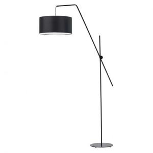 Czarna lampa podogowa z ruchomymi elementami BILBAO - 2859022928