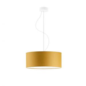 Designerska lampa wiszca do sypialni HAJFA fi - 40 cm - kolor musztardowy - 2859023393