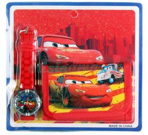 Portfel dziecicy + zegarek Samochody - Cars - 2839066730