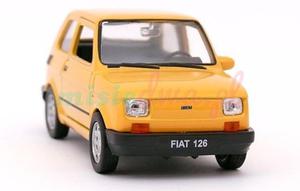 Auto Metalowe Klasyczny Fiat 126p Maluch ty - 2824785151