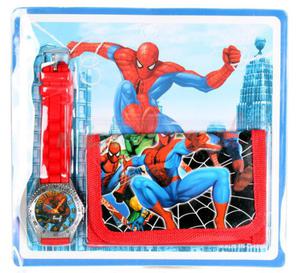 Zegarek na rk i portfel Spiderman super jako! - 2857457979