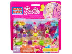 Mega Bloks Figurki lalka Klocki Barbie MOTYLKI - 2837255236