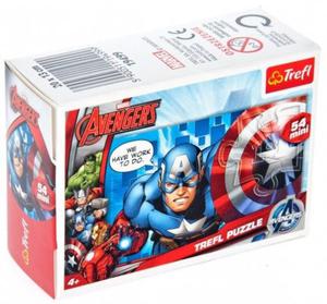 TREFL Puzzle Mini 54 el. AVENGERS Kapitan Ameryka - 2845194882