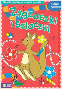 Zygzaczki i szlaczki Zabawy i wiczenia Czerwony