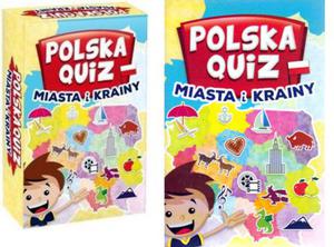 Gra Edukacyjna Polska Quiz Miasta i Krainy Mini - 2852683364