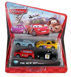 Trio Carros Mack, Mcqueen e Matte Brinquedo Disney Etitoys YS-446