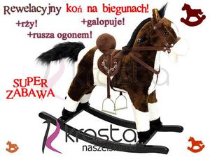 KONIK NA BIEGUNACH ry i rusza si ciemny brz - 2858401064