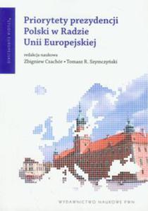 Priorytety prezydencji Polski w Radzie Unii Europejskiej - 2848589049