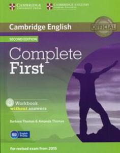 Complete First Workbook without Answers z pyt CD - 2848590642