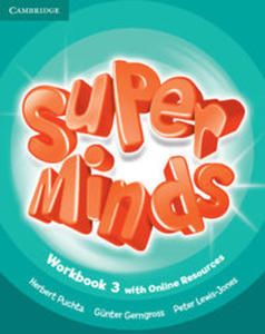 Super Minds 3 Workbook with Online Resources - 2848591249