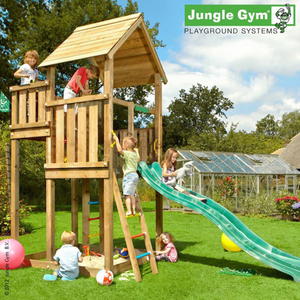 Drewniany plac zabaw Jungle Gym PALACE - 2833549678