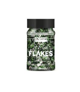 PATKI FOLI DO ZOCE 100 ml. PENTART zielone/srebrne - 2879113983