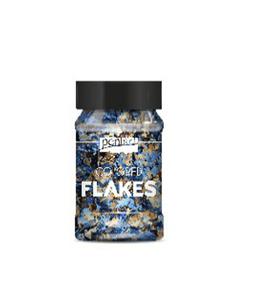 PATKI FOLI DO ZOCE 100 ml. PENTART niebieskie/zote - 2879113985