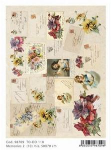 PAPIER DO DECOUPAGE TODO 50X70 CM NR SOFT 110 - 2869464052